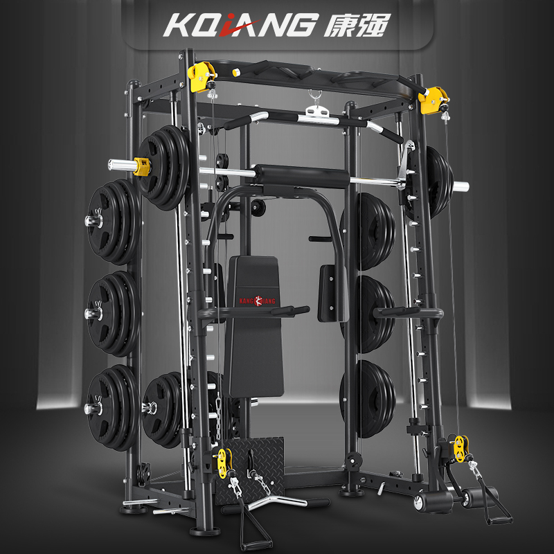 康強(qiáng)BK-3000E全新升級(jí)史密斯機(jī)龍門(mén)架深蹲架臥舉床小飛鳥(niǎo)訓(xùn)練器綜合訓(xùn)練器健身器材 3000E升級(jí)配置